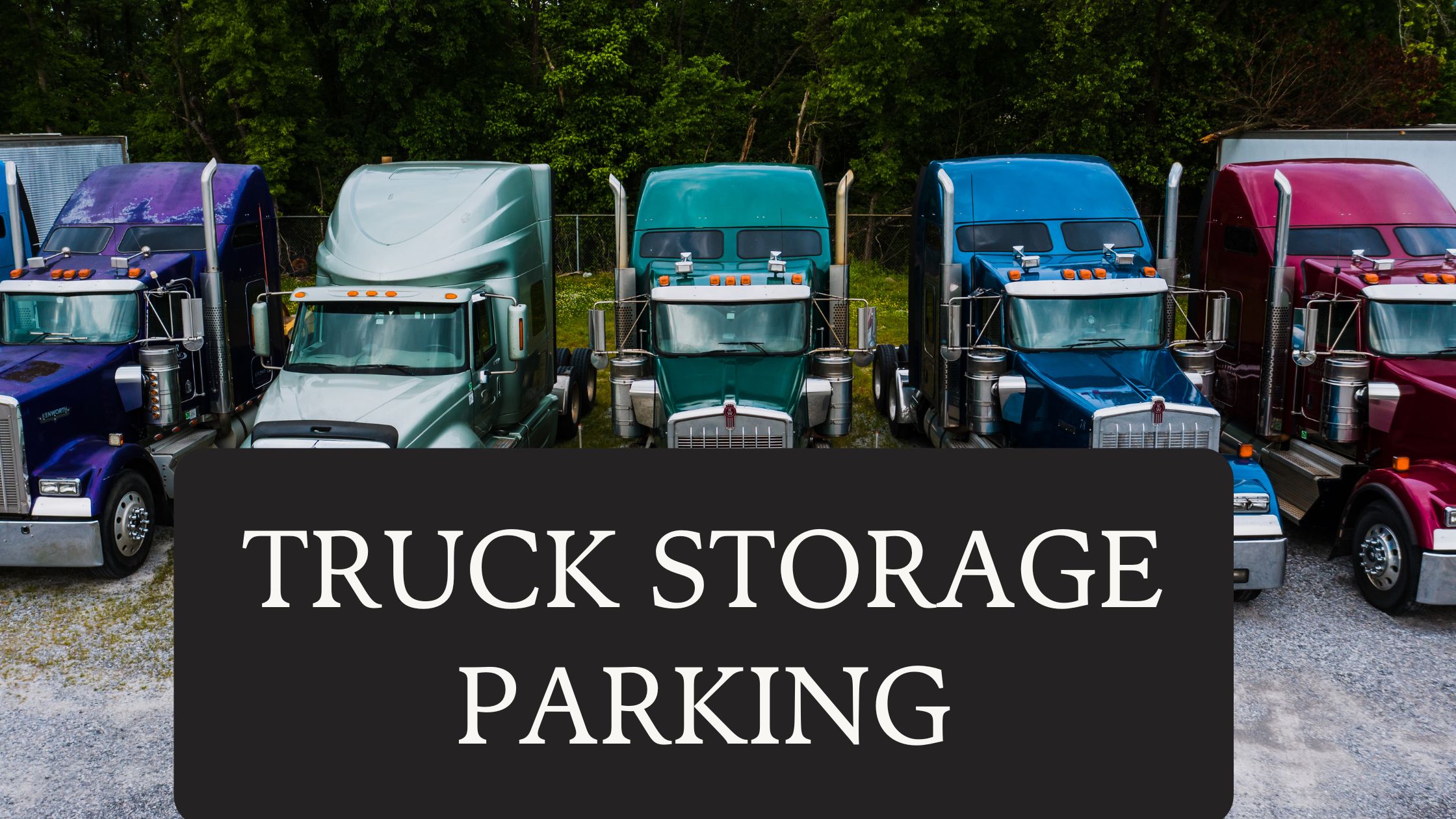 truck storage parking